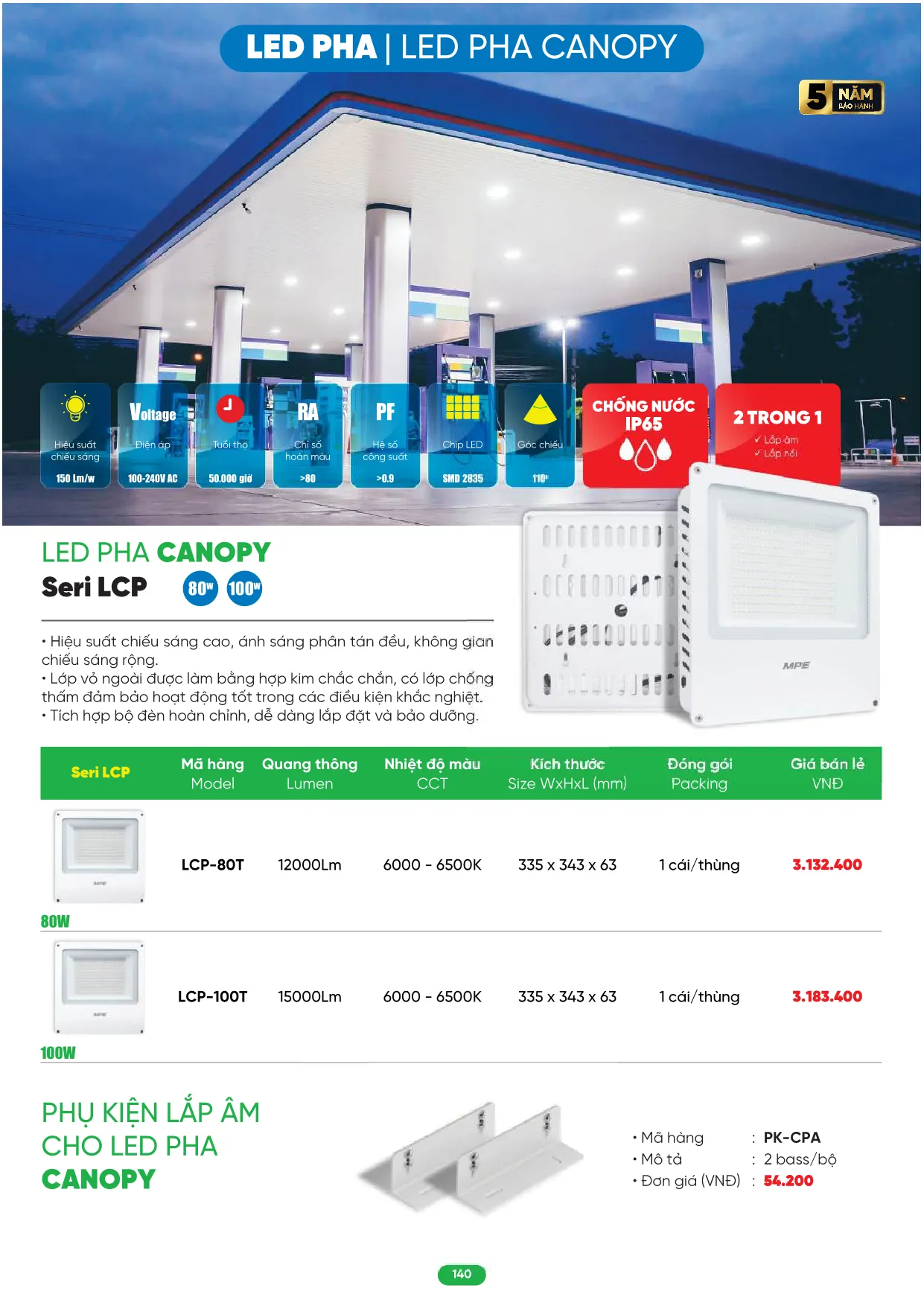 Bảng Giá MPE 2026 mới nhất - Trang 140)