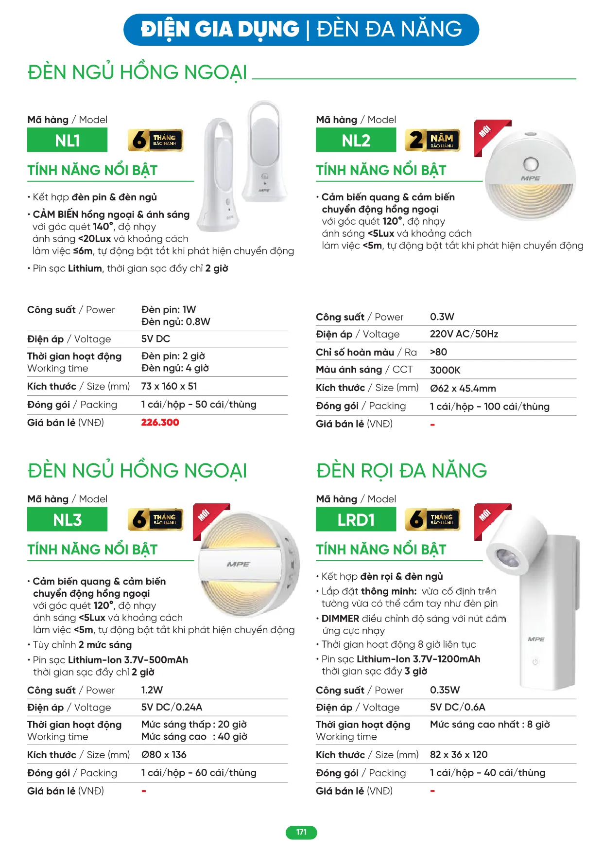 Bảng Giá MPE 2026 mới nhất - Trang 171)