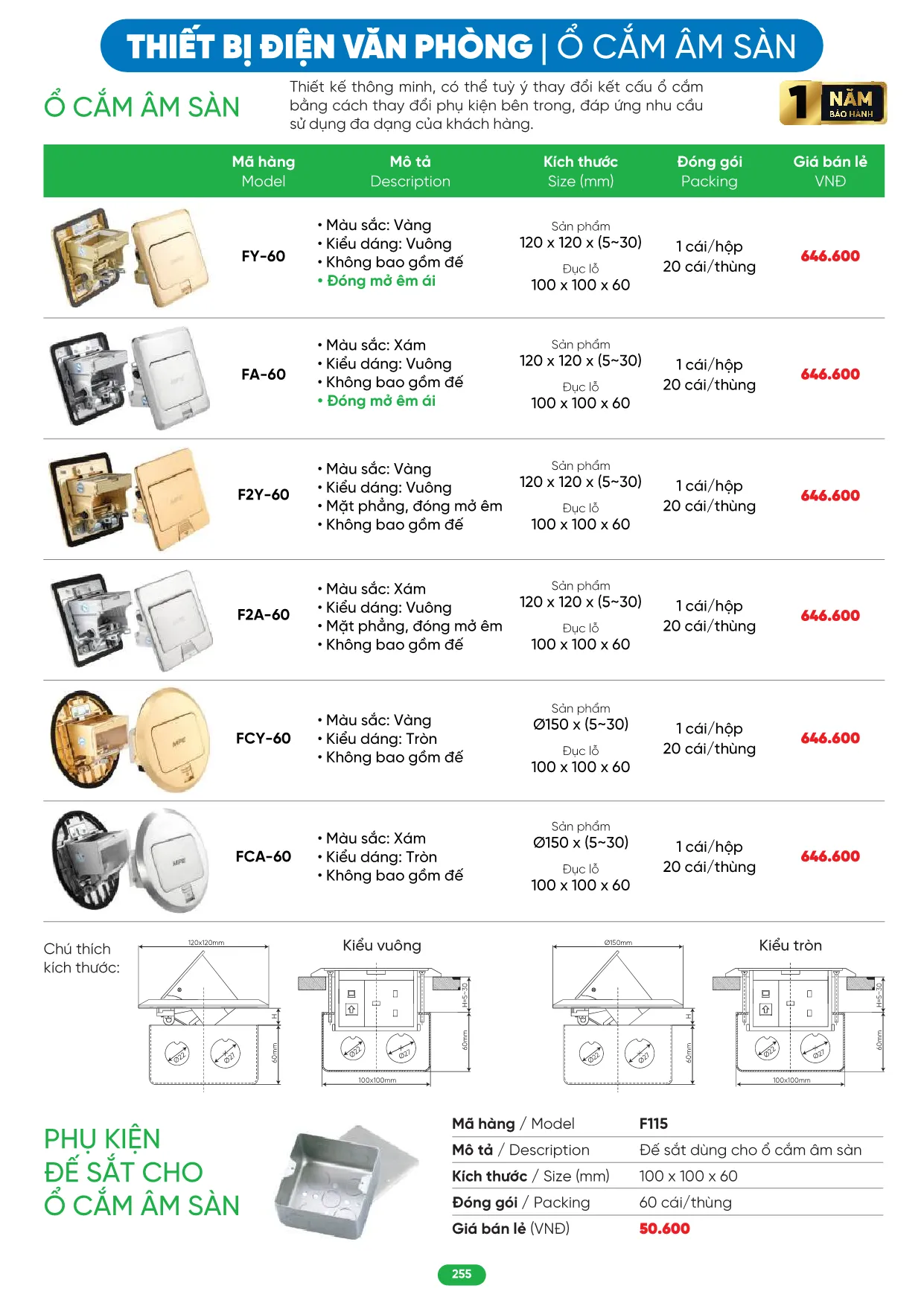 Bảng Giá MPE 2026 mới nhất - Trang 255)
