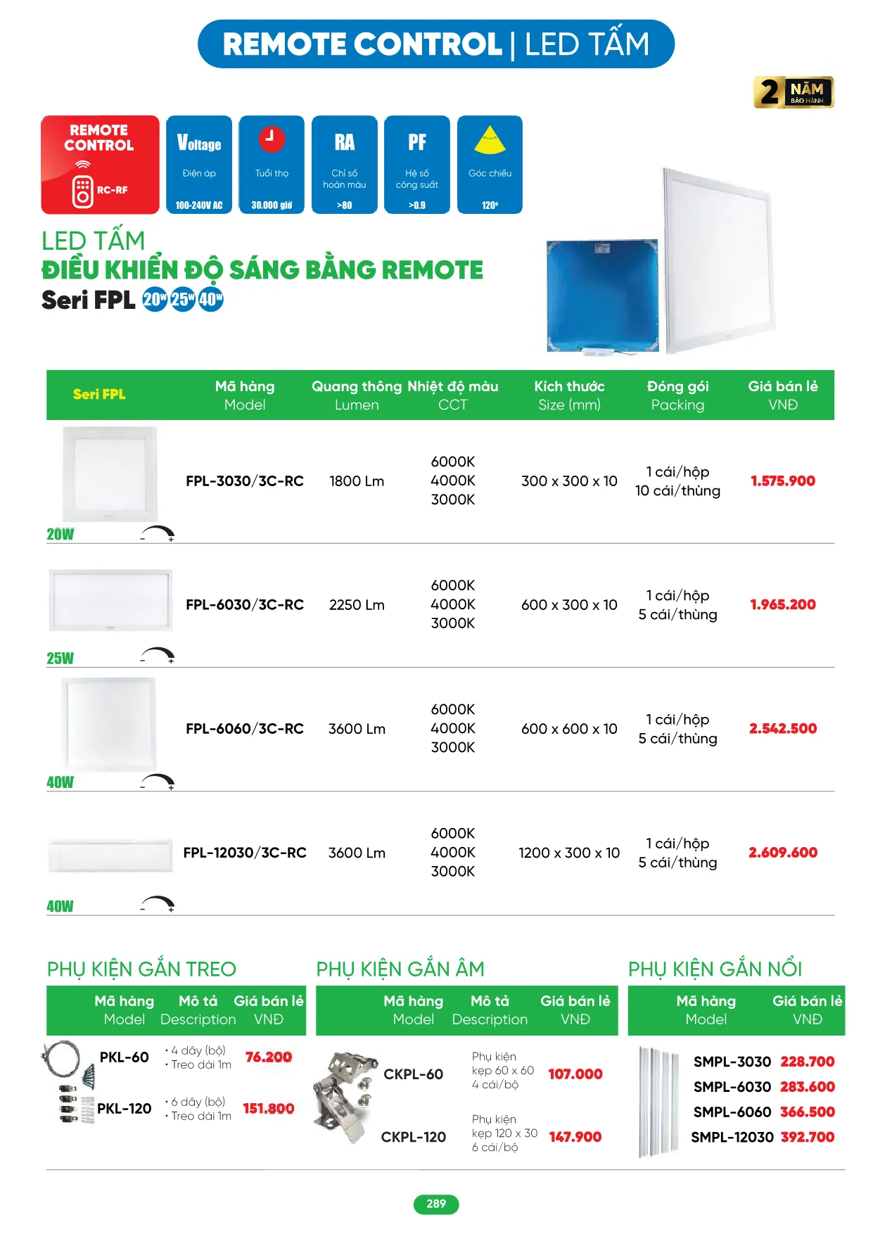 Bảng Giá MPE 2026 mới nhất - Trang 289)