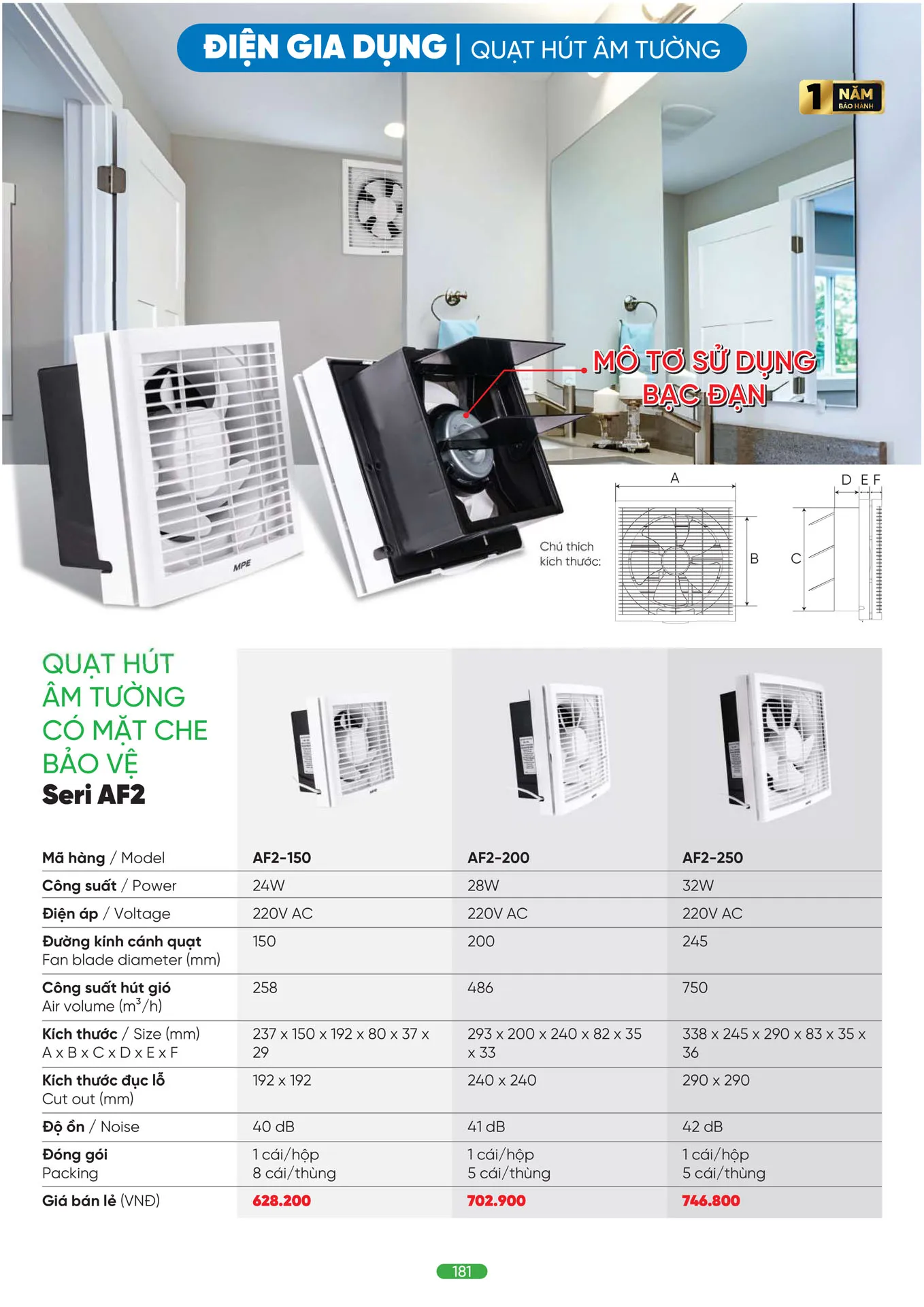 Bảng Giá MPE 2026 mới nhất - Trang 181)