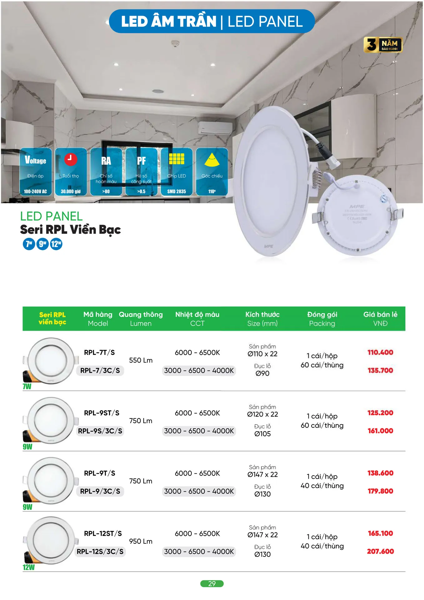 Bảng Giá MPE 2026 mới nhất - Trang 29)
