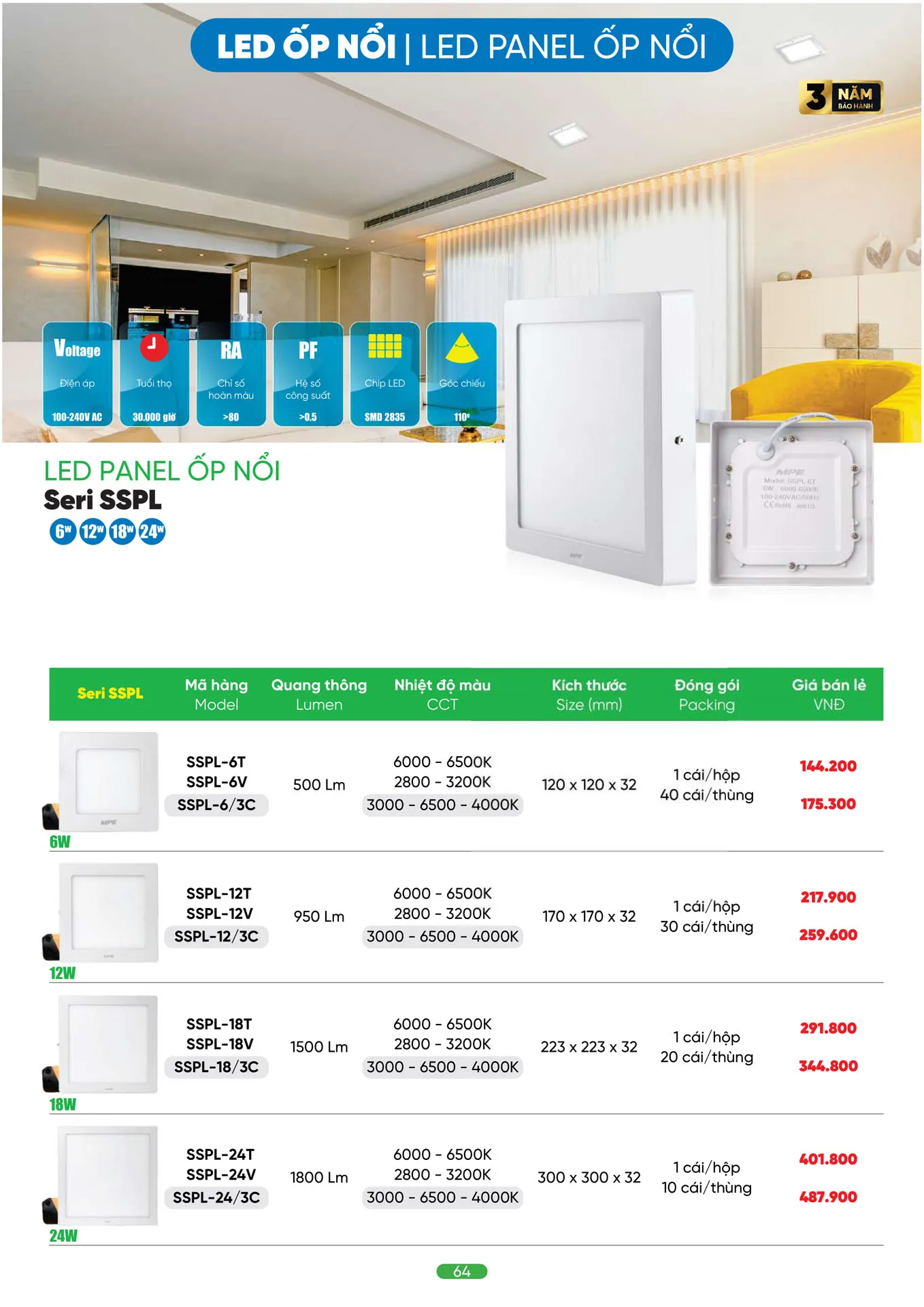 Bảng Giá MPE 2026 mới nhất - Trang 64)
