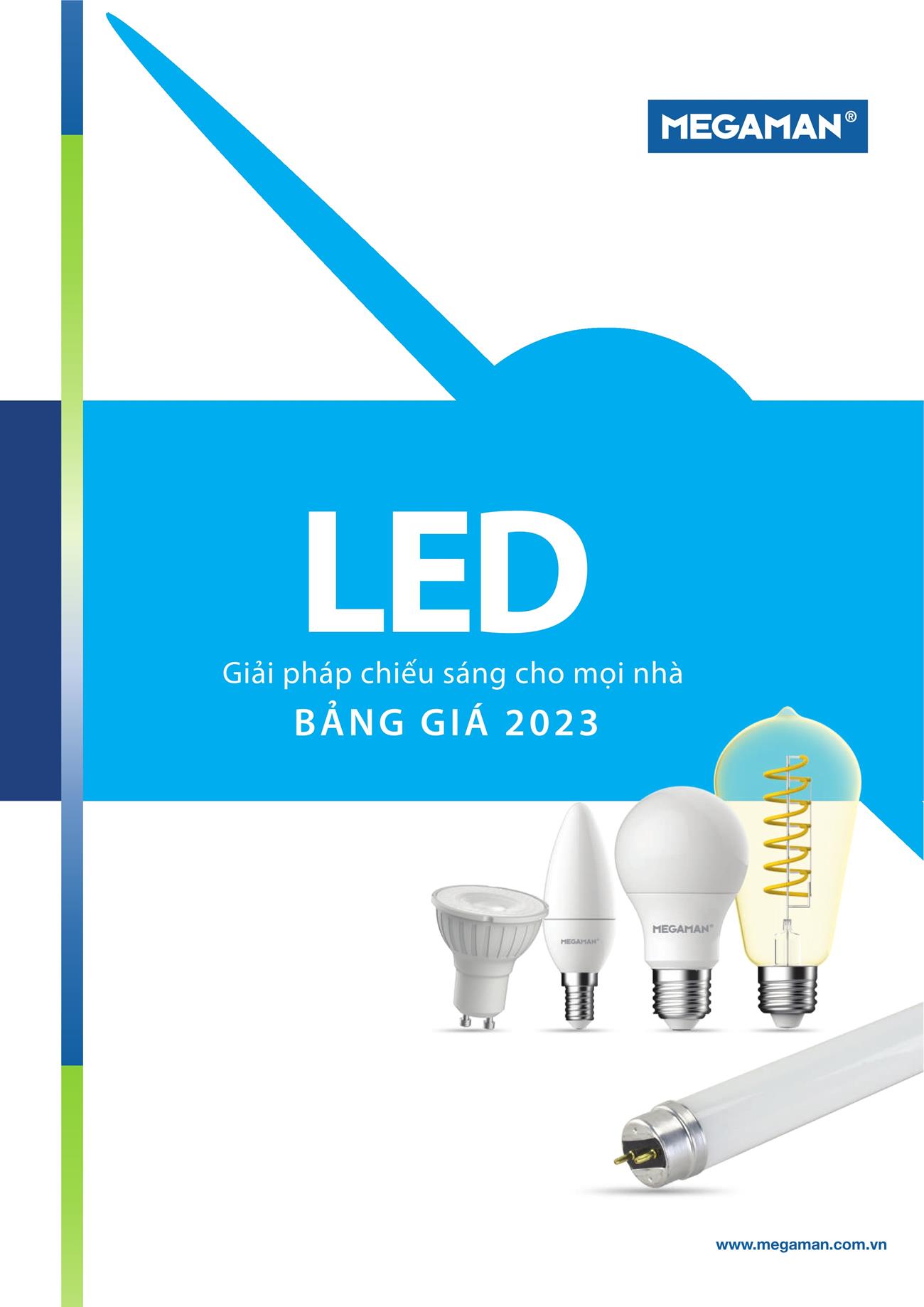 Bảng Giá LED MEGAMAN 2023 - Trang 1)