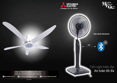 Catalogue Mitsubishi Quạt trần, Quạt điện, Quạt hút 2025 - Trang 1)