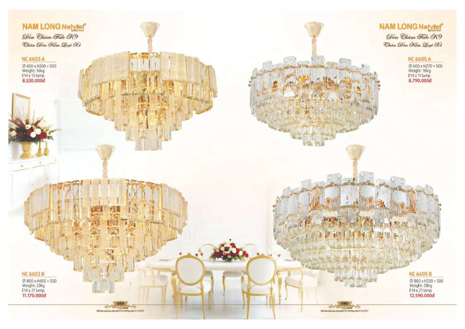 Catalogue đèn trang trí Nam Long Netviet 2025 - Trang 46)