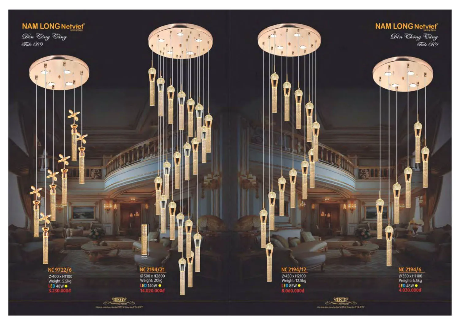 Catalogue đèn trang trí Nam Long Netviet 2025 - Trang 65)