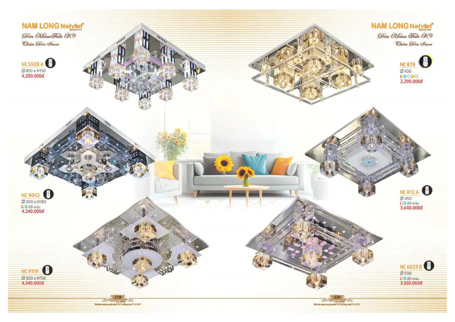 Catalogue đèn trang trí Nam Long Netviet 2025 - Trang 111)