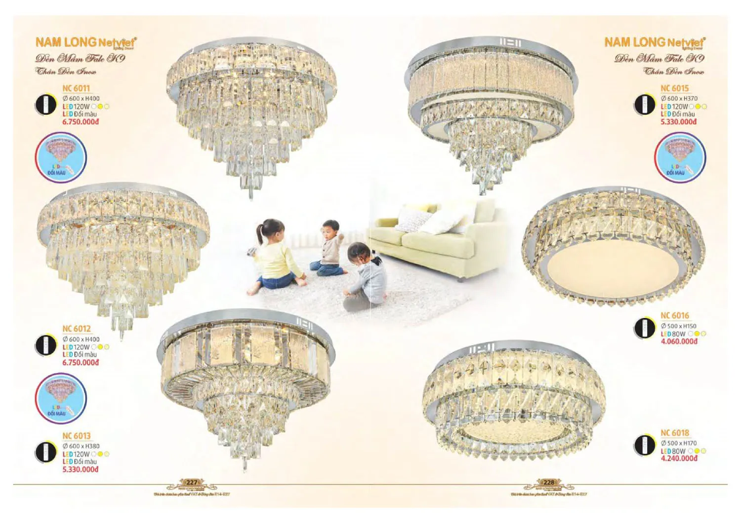 Catalogue đèn trang trí Nam Long Netviet 2025 - Trang 115)