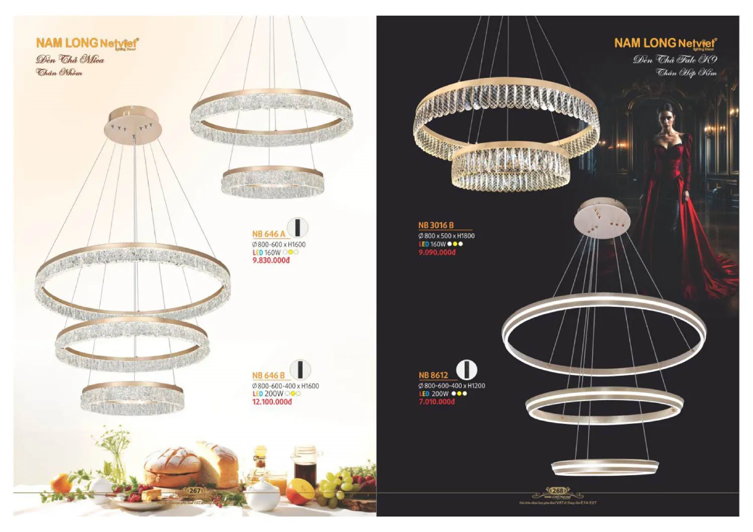 Catalogue đèn trang trí Nam Long Netviet 2025 - Trang 135)