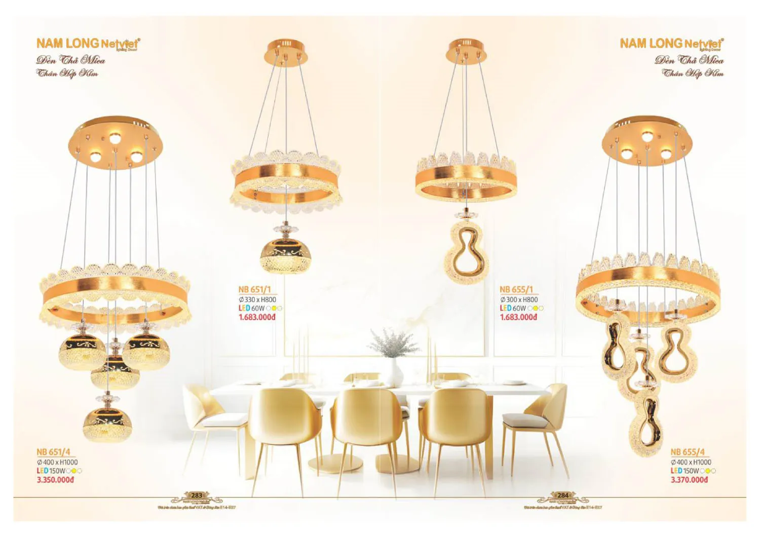Catalogue đèn trang trí Nam Long Netviet 2025 - Trang 143)