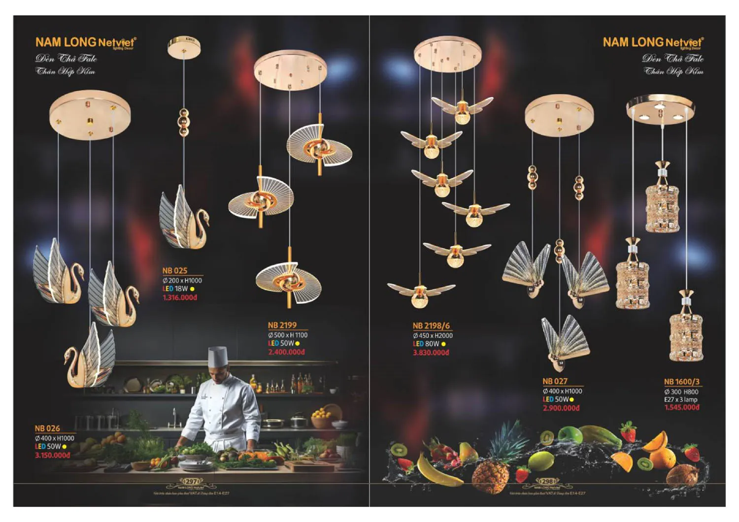 Catalogue đèn trang trí Nam Long Netviet 2025 - Trang 150)