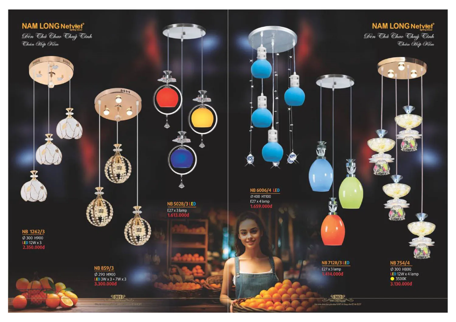Catalogue đèn trang trí Nam Long Netviet 2025 - Trang 152)