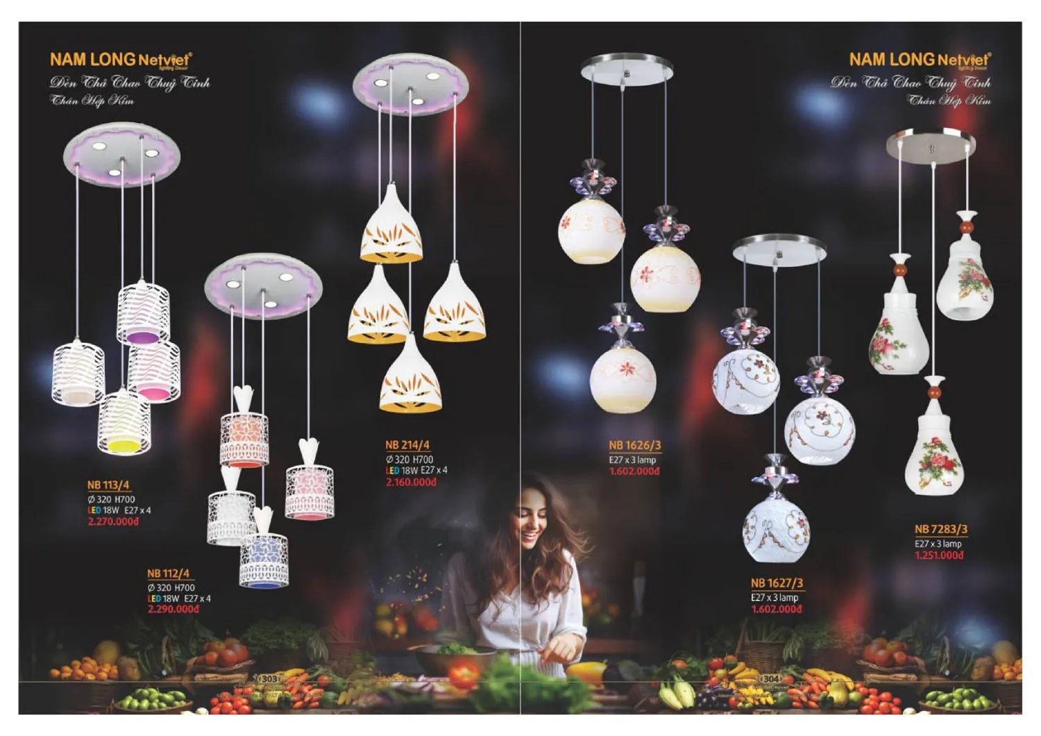 Catalogue đèn trang trí Nam Long Netviet 2025 - Trang 153)