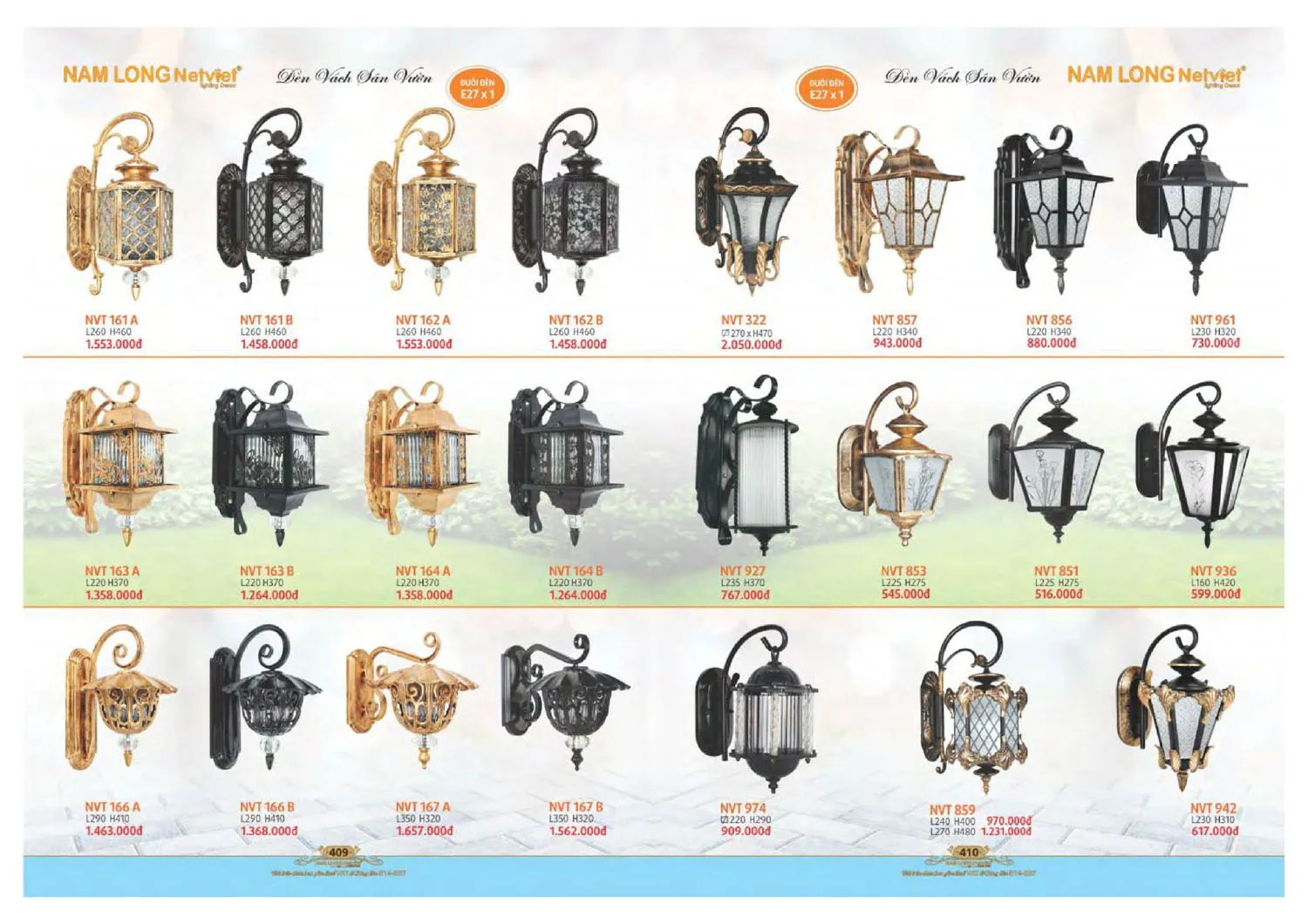 Catalogue đèn trang trí Nam Long Netviet 2025 - Trang 206)