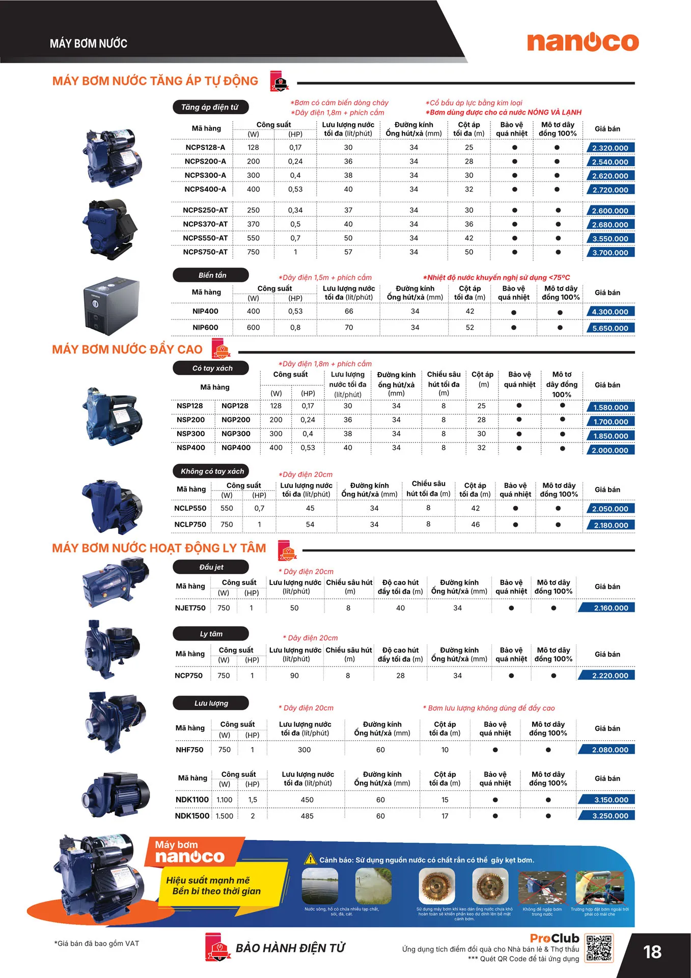 Catalogue Nanoco Gia Dụng 2026 - Trang 19)