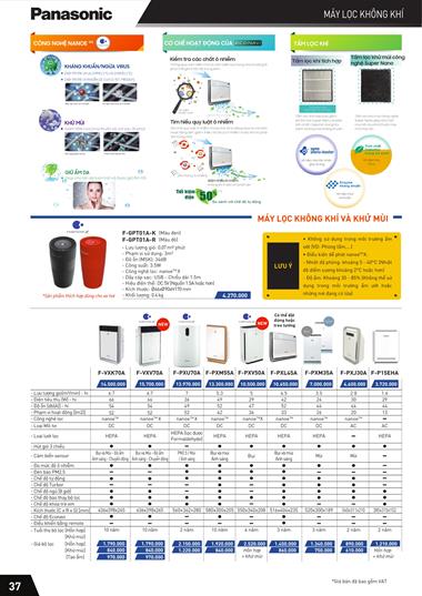 Catalogue Bảng giá Panasonic 2022 - Trang 39)