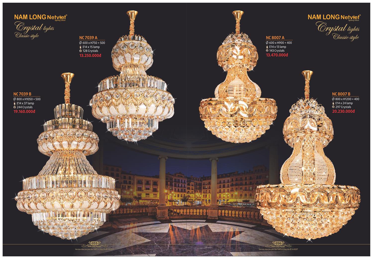 Catalogue Đèn Trang Trí Nam Long Netviet 2023 - Trang 29)