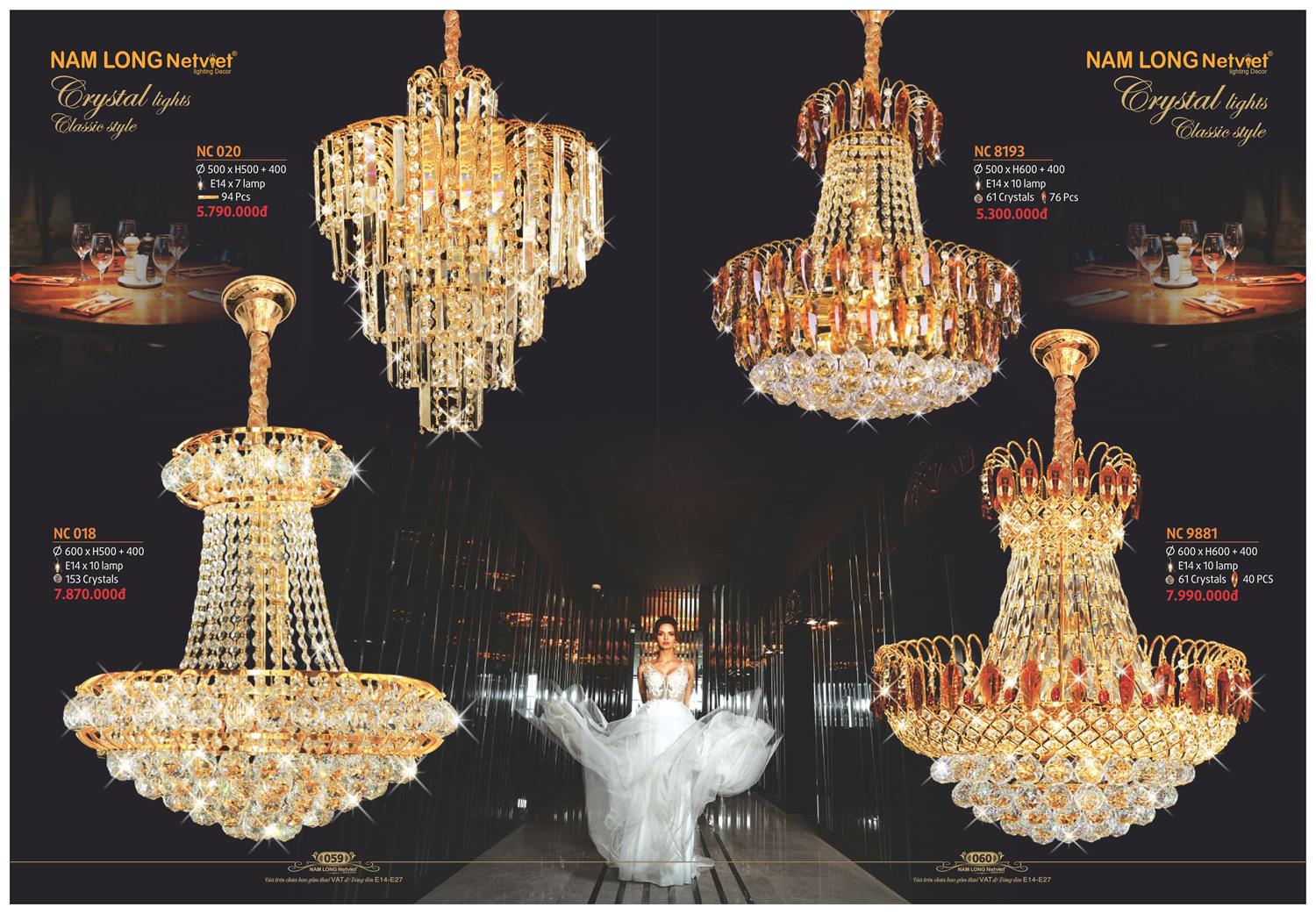 Catalogue Đèn Trang Trí Nam Long Netviet 2023 - Trang 31)