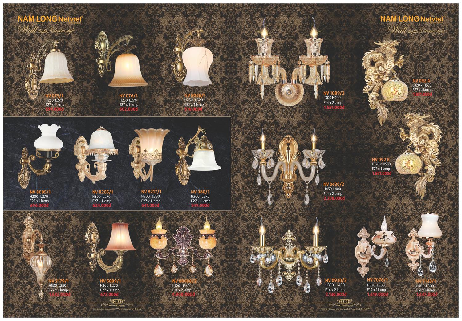 Catalogue Đèn Trang Trí Nam Long Netviet 2023 - Trang 143)
