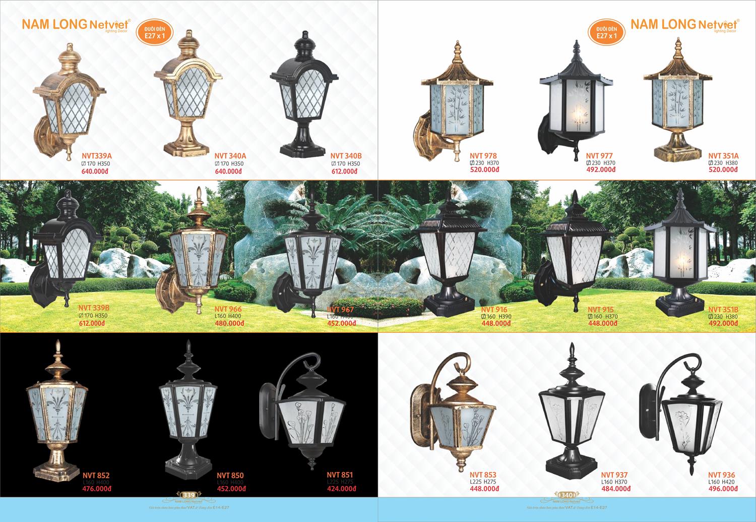 Catalogue Đèn Trang Trí Nam Long Netviet 2023 - Trang 171)