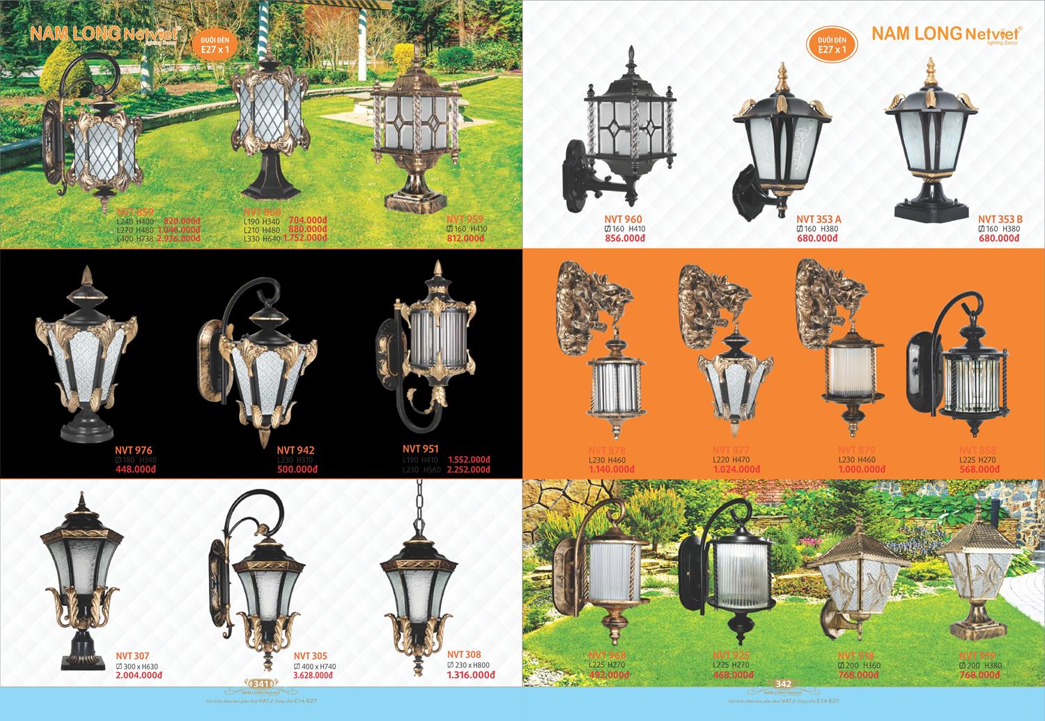 Catalogue Đèn Trang Trí Nam Long Netviet 2023 - Trang 172)