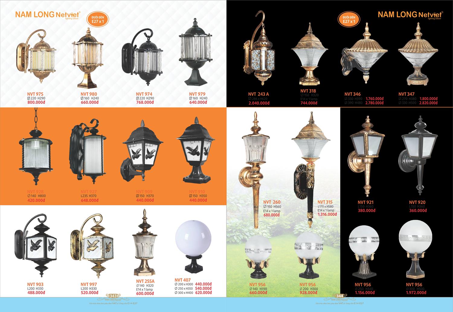 Catalogue Đèn Trang Trí Nam Long Netviet 2023 - Trang 173)