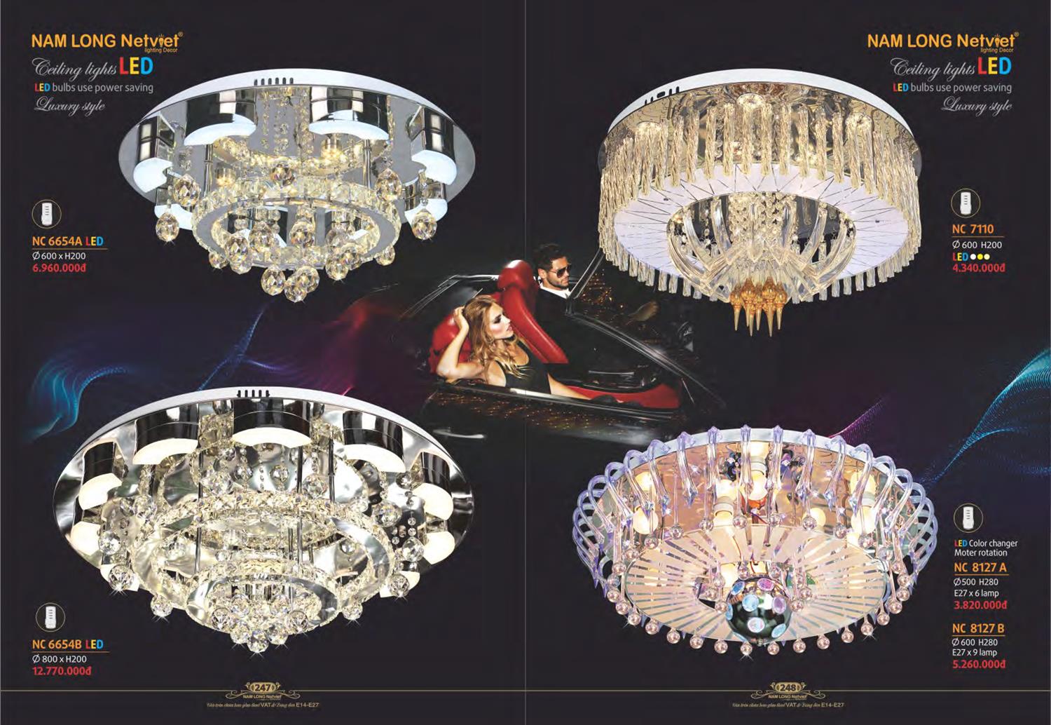 Catalogue Đèn Trang Trí Nam Long Netviet 2023 - Trang 126)