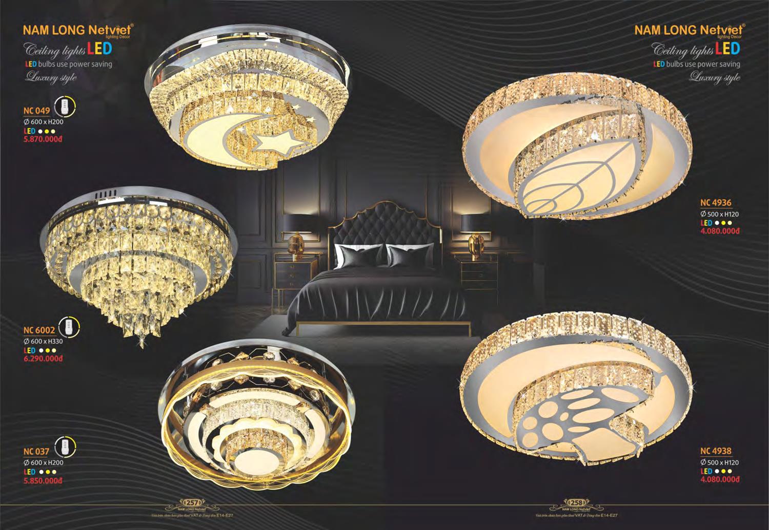 Catalogue Đèn Trang Trí Nam Long Netviet 2023 - Trang 131)
