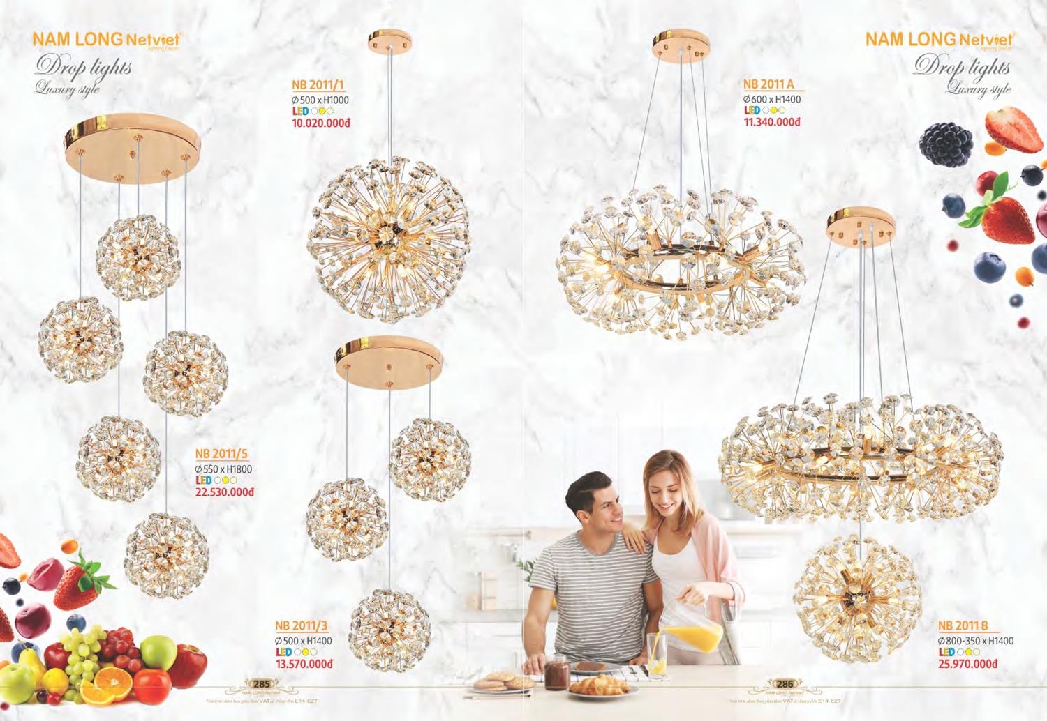 Catalogue Đèn Trang Trí Nam Long Netviet 2023 - Trang 145)