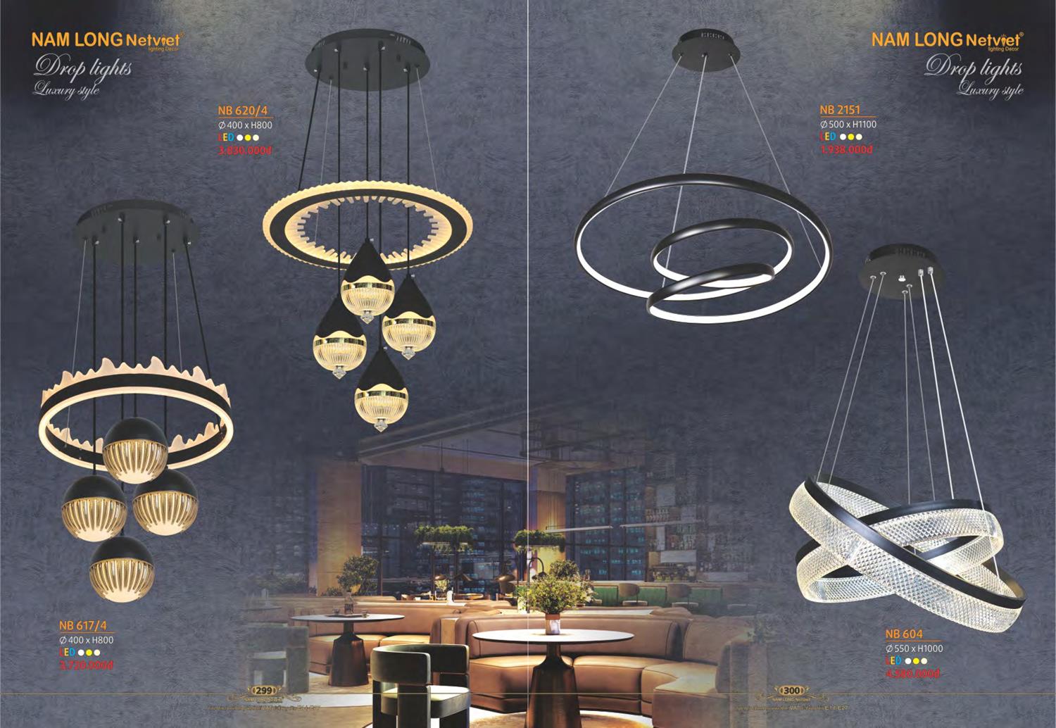 Catalogue Đèn Trang Trí Nam Long Netviet 2023 - Trang 152)