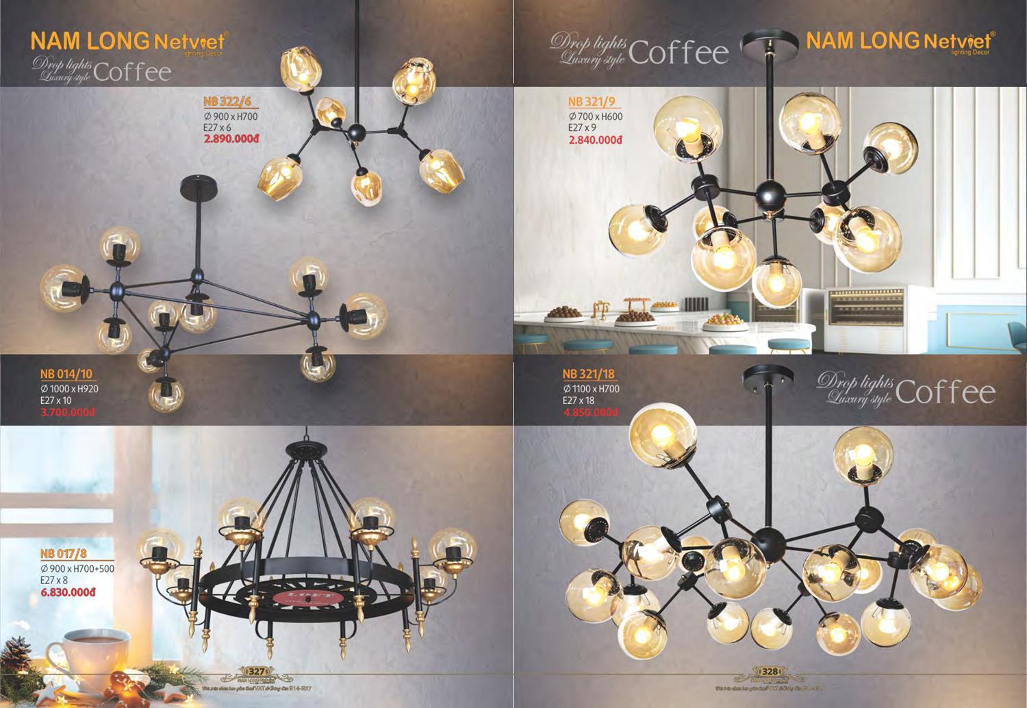 Catalogue Đèn Trang Trí Nam Long Netviet 2023 - Trang 166)