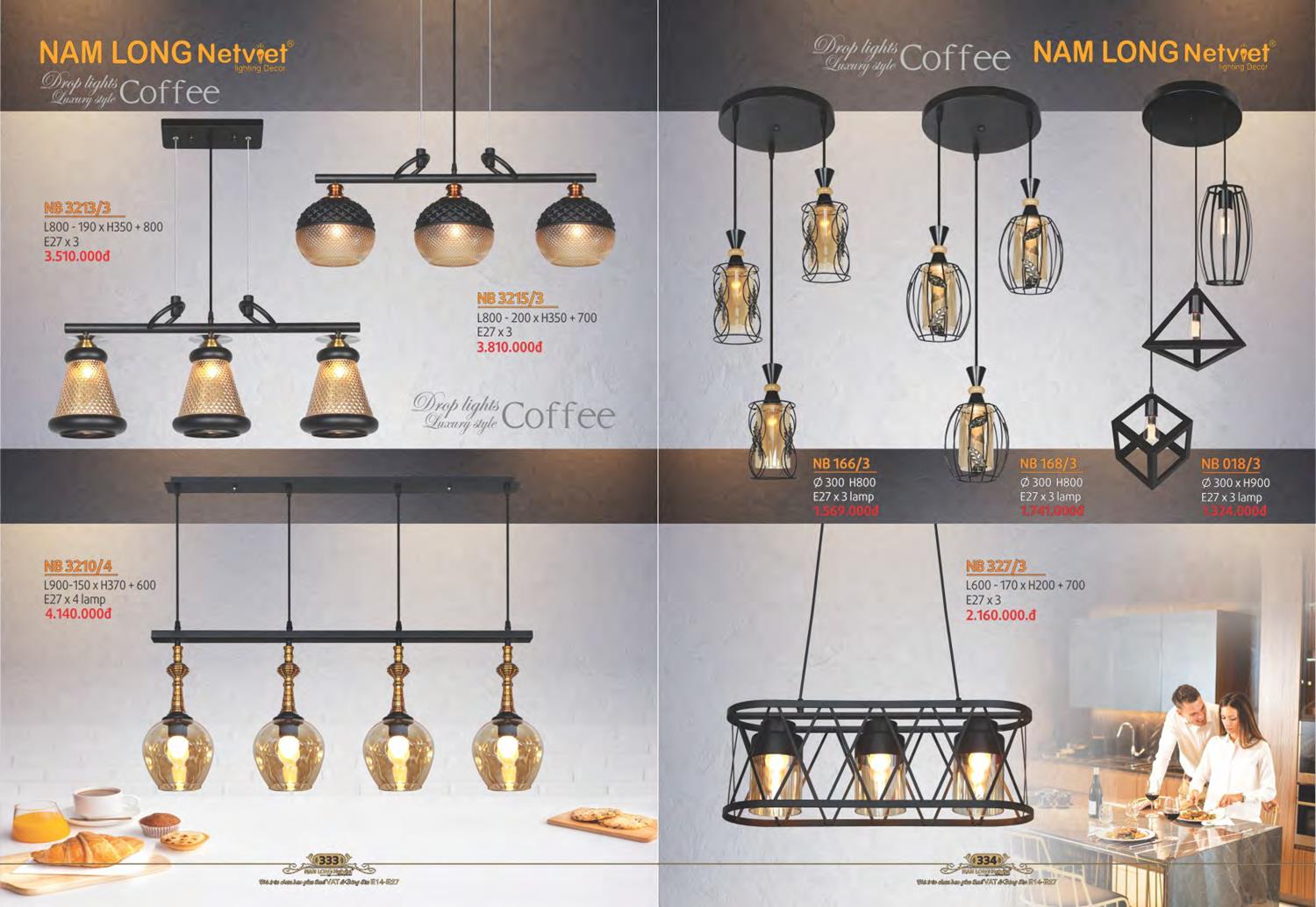 Catalogue Đèn Trang Trí Nam Long Netviet 2023 - Trang 169)