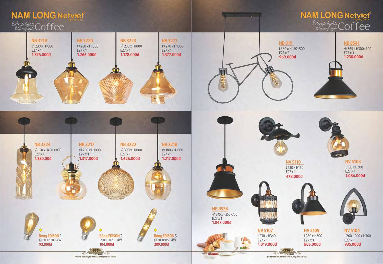 Catalogue Đèn Trang Trí Nam Long Netviet 2023 - Trang 170)