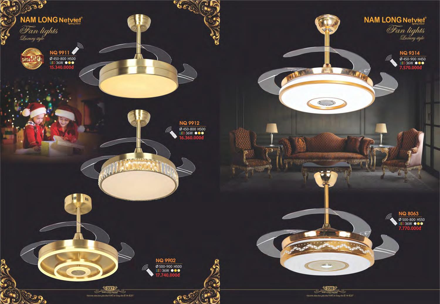 Catalogue Đèn Trang Trí Nam Long Netviet 2023 - Trang 171)