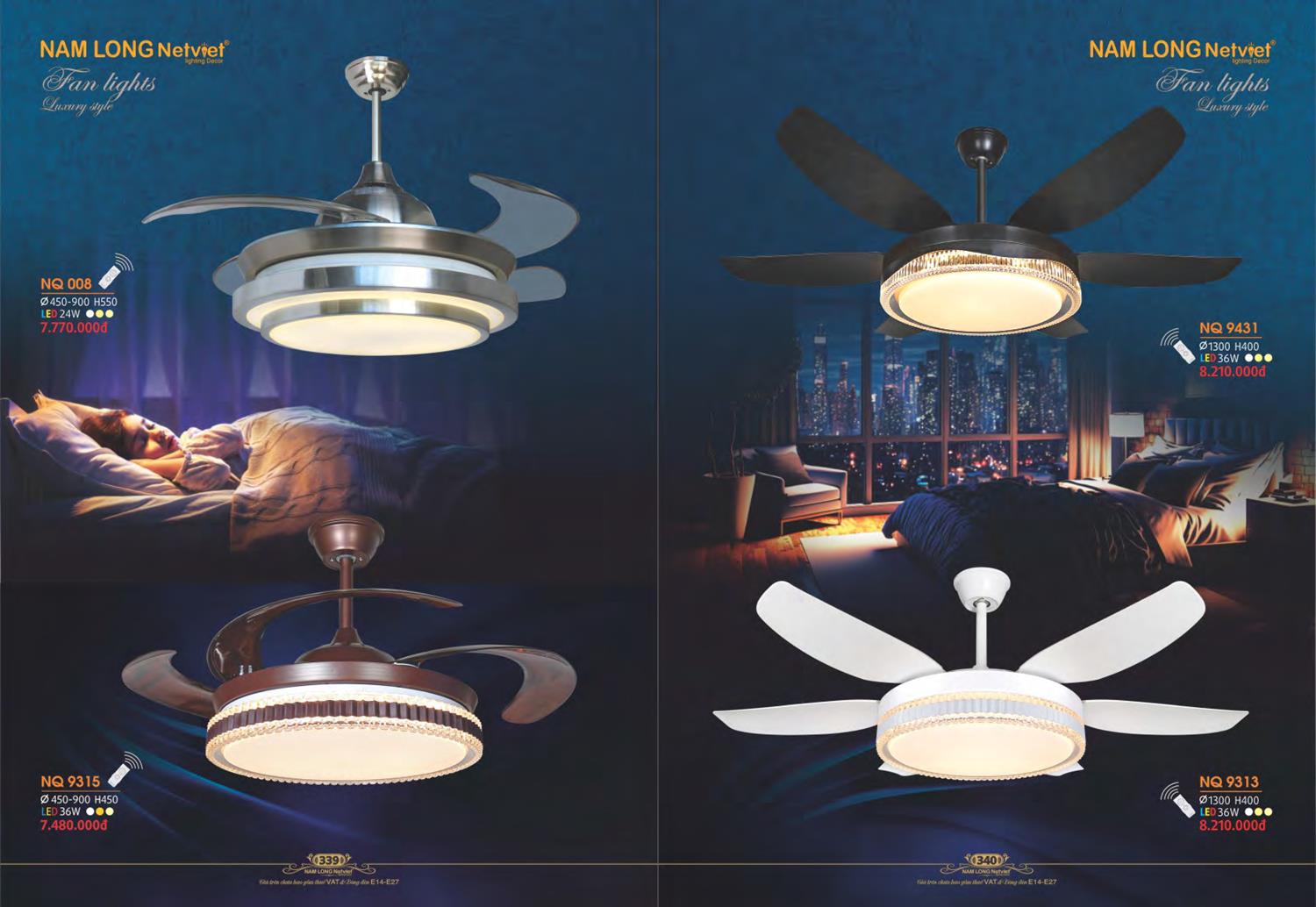Catalogue Đèn Trang Trí Nam Long Netviet 2023 - Trang 172)