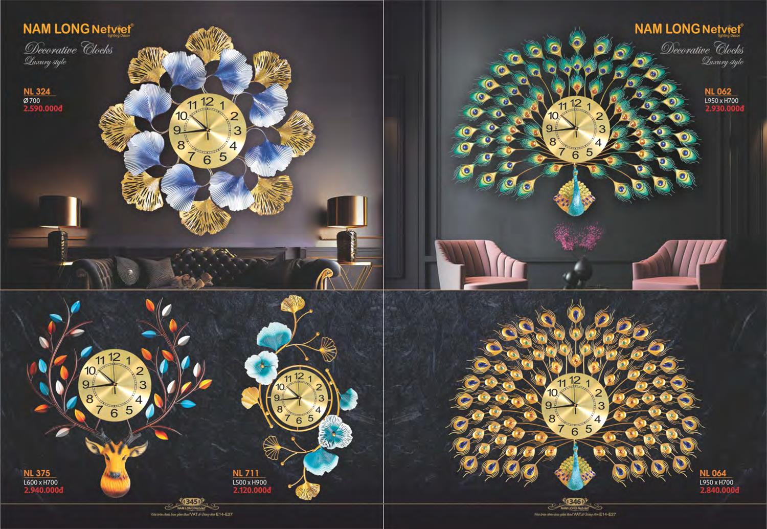 Catalogue Đèn Trang Trí Nam Long Netviet 2023 - Trang 175)