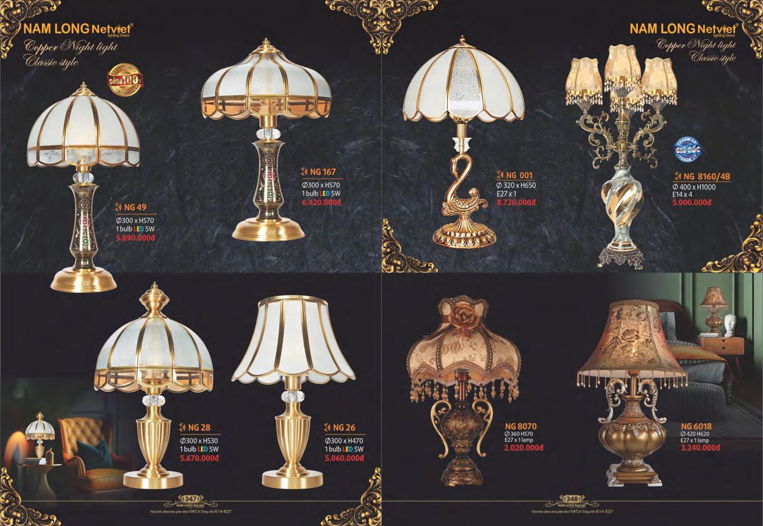 Catalogue Đèn Trang Trí Nam Long Netviet 2023 - Trang 176)