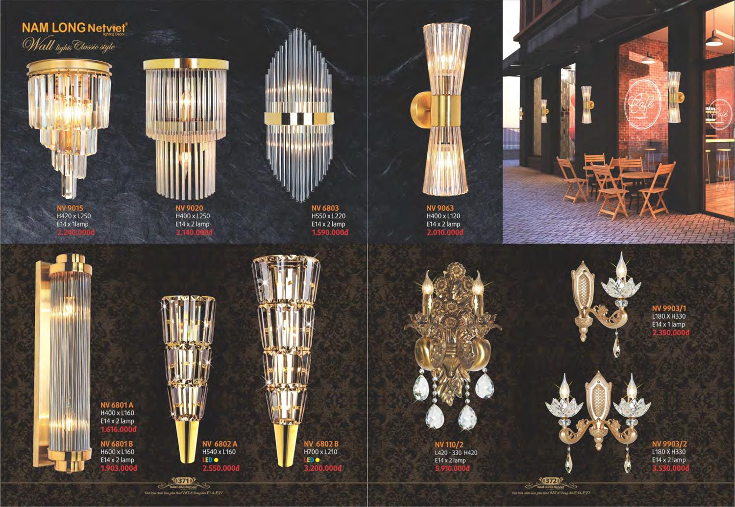 Catalogue Đèn Trang Trí Nam Long Netviet 2023 - Trang 188)