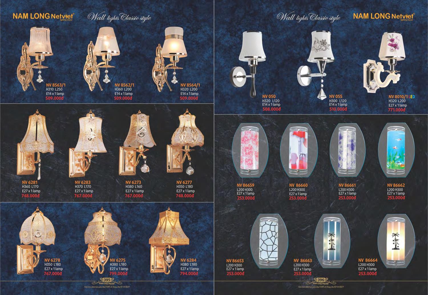 Catalogue Đèn Trang Trí Nam Long Netviet 2023 - Trang 200)