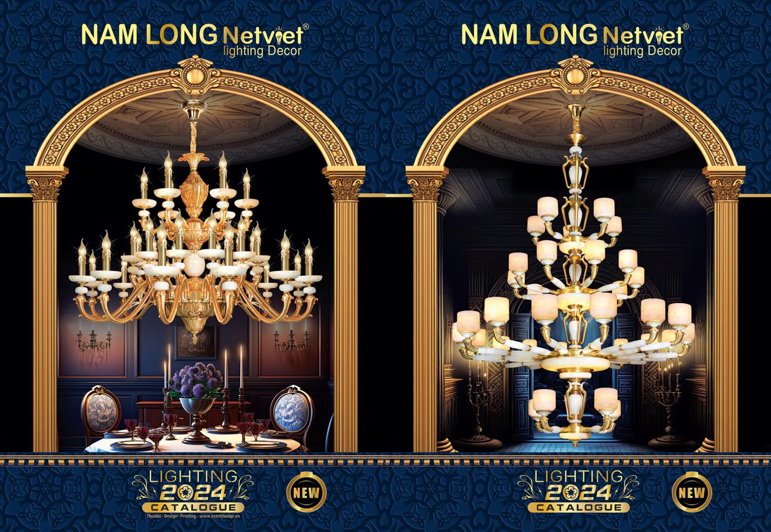 Catalogue Đèn Trang Trí Nam Long Netviet 2023 - Trang 1)