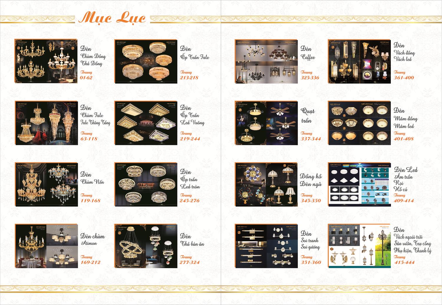 Catalogue Đèn Trang Trí Nam Long Netviet 2023 - Trang 2)