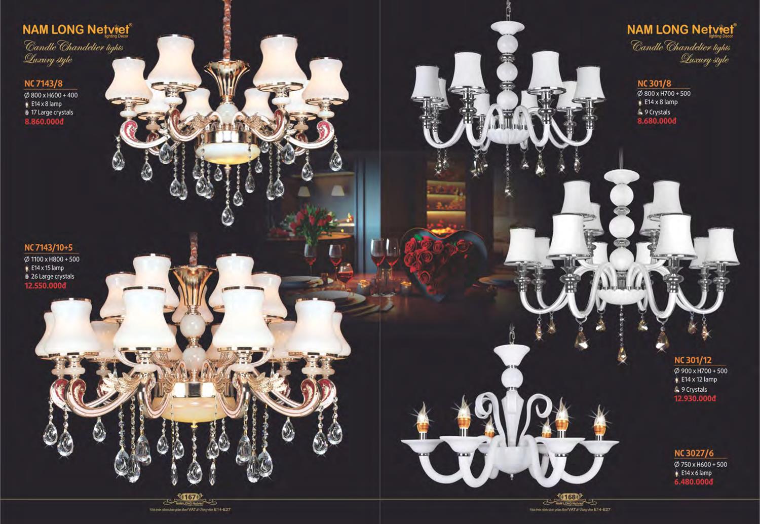Catalogue Đèn Trang Trí Nam Long Netviet 2023 - Trang 86)