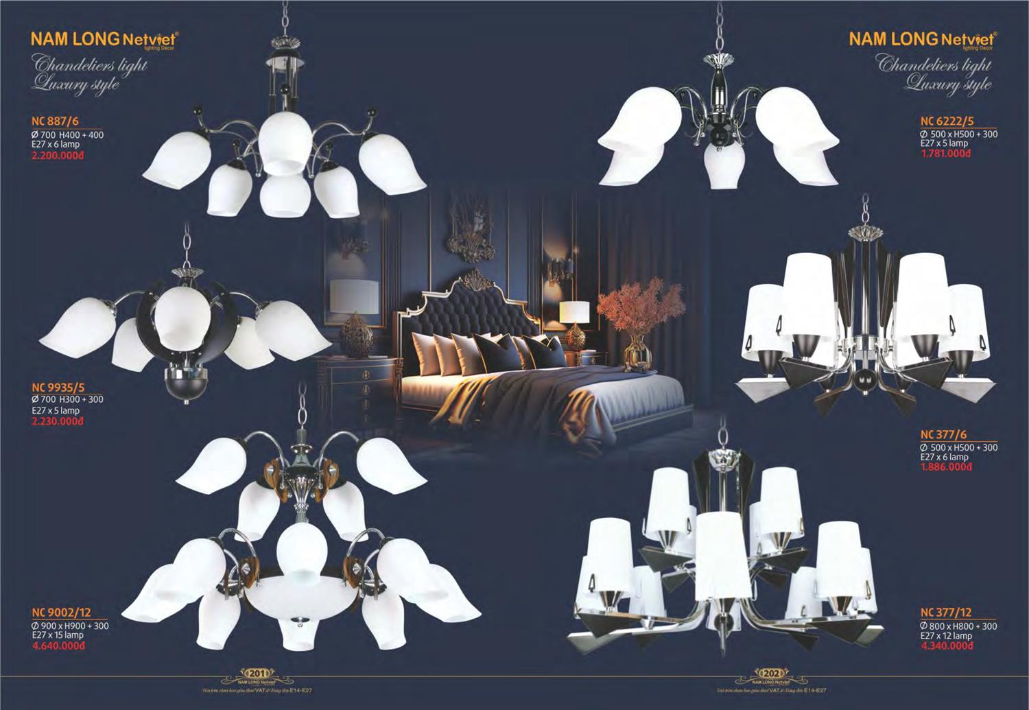 Catalogue Đèn Trang Trí Nam Long Netviet 2023 - Trang 103)