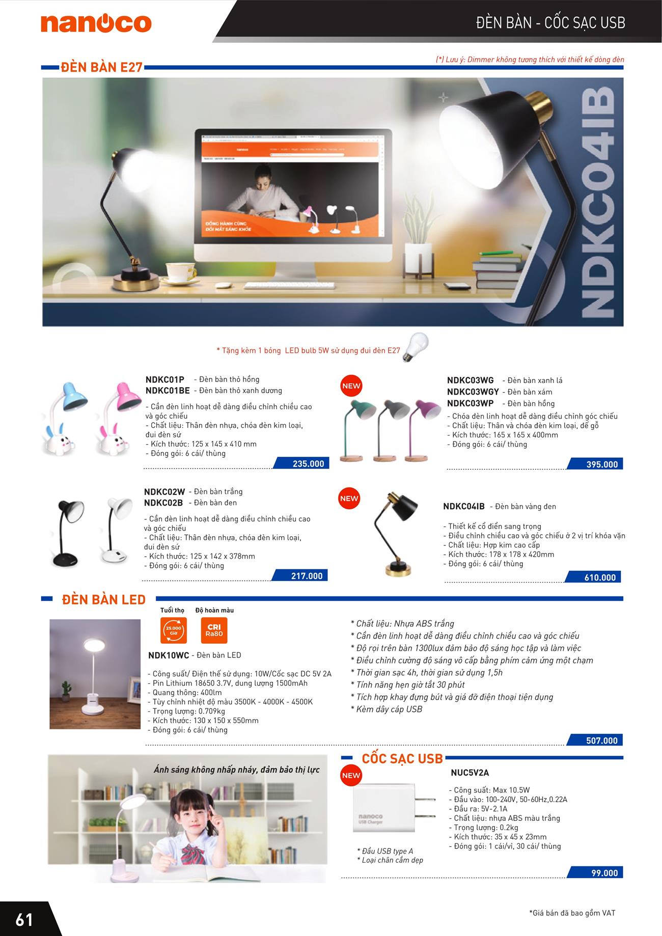 Bảng giá Panasonic 2023 - Trang 63)