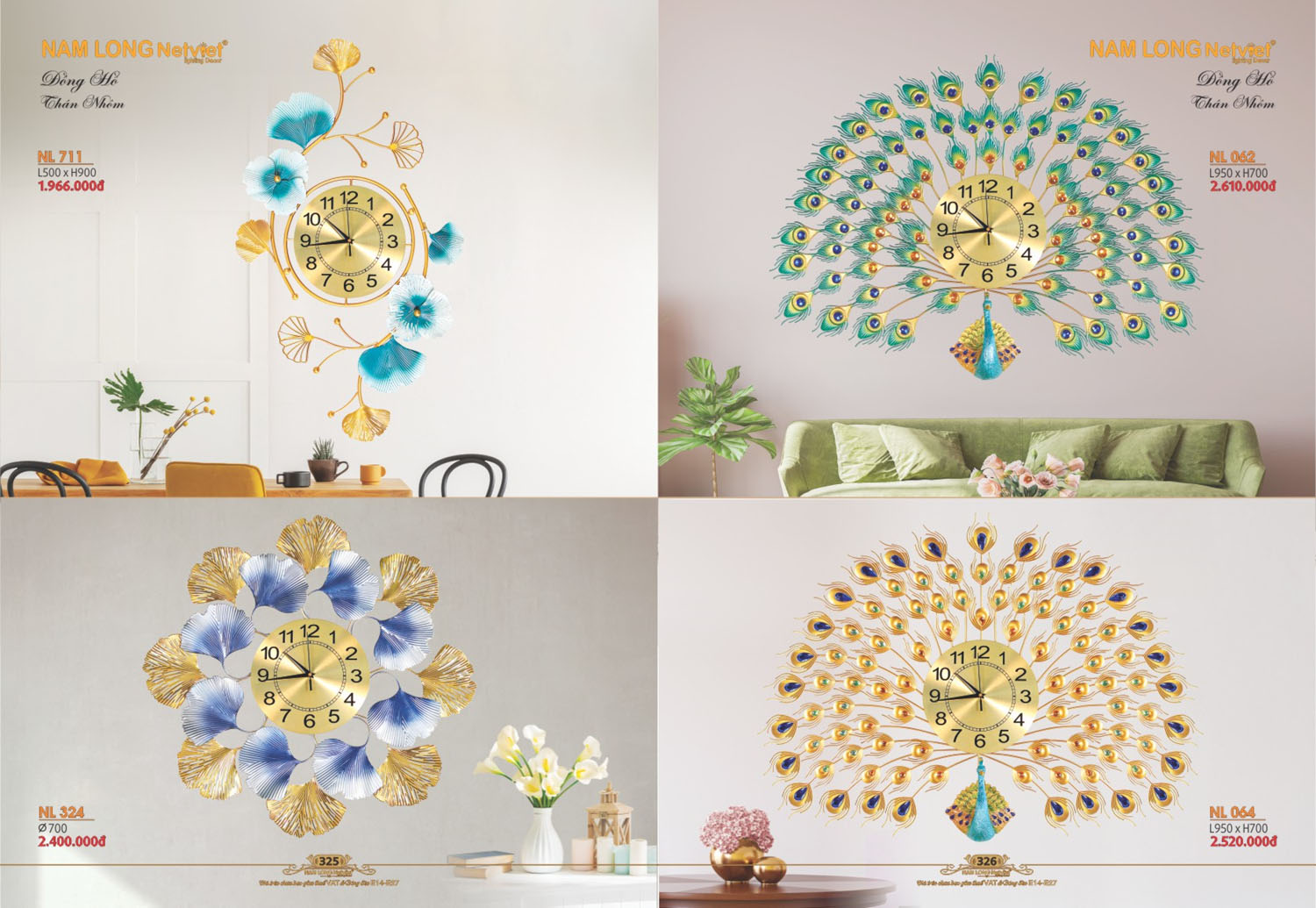 Catalogue Đèn Thả/Quạt Đèn/Đèn Ngủ NL Netviet 2025 - Trang 31)