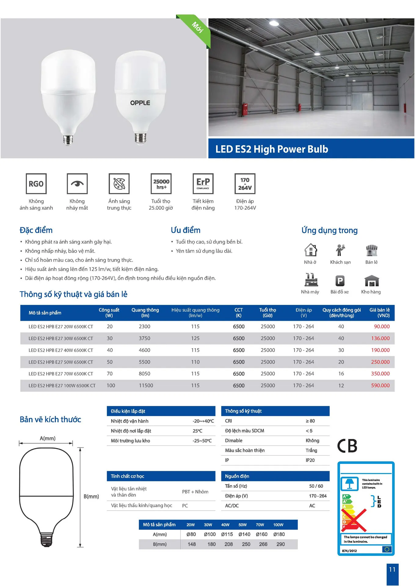 Catalogue OPPLE Lighting 2026 - Trang 11)
