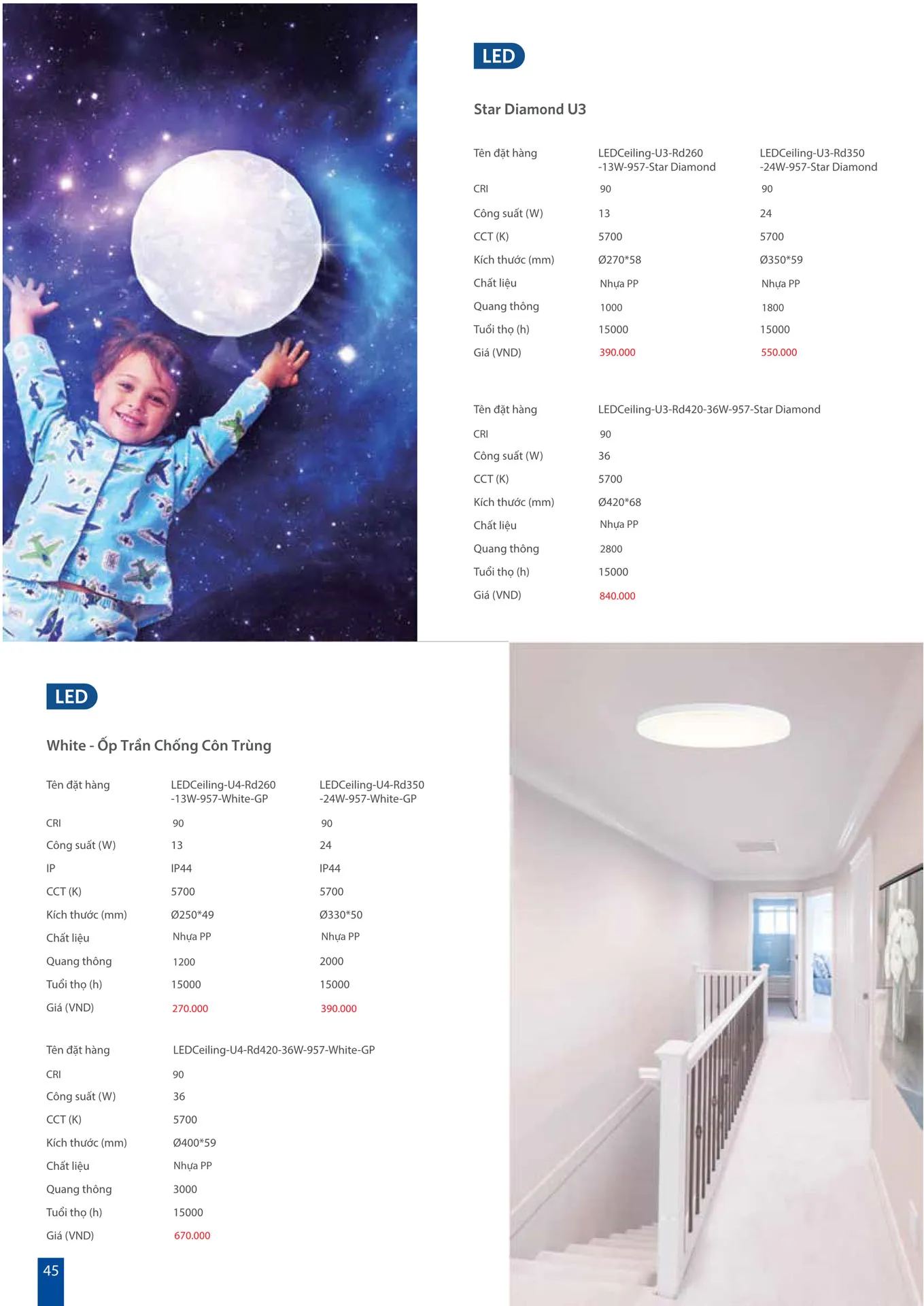 Catalogue OPPLE Lighting 2026 - Trang 45)