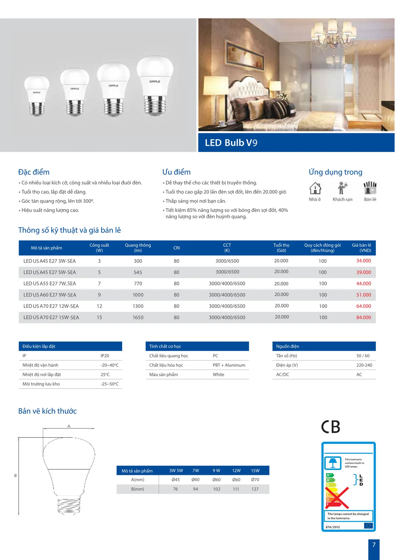 Catalogue OPPLE Lighting 2026 - Trang 7)