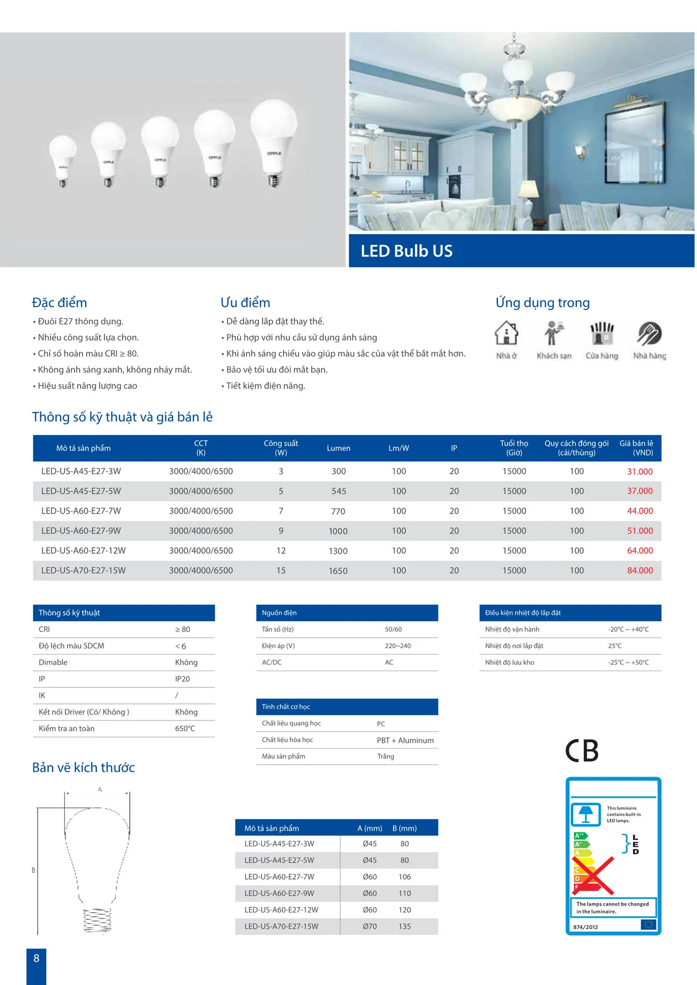Catalogue OPPLE Lighting 2026 - Trang 8)